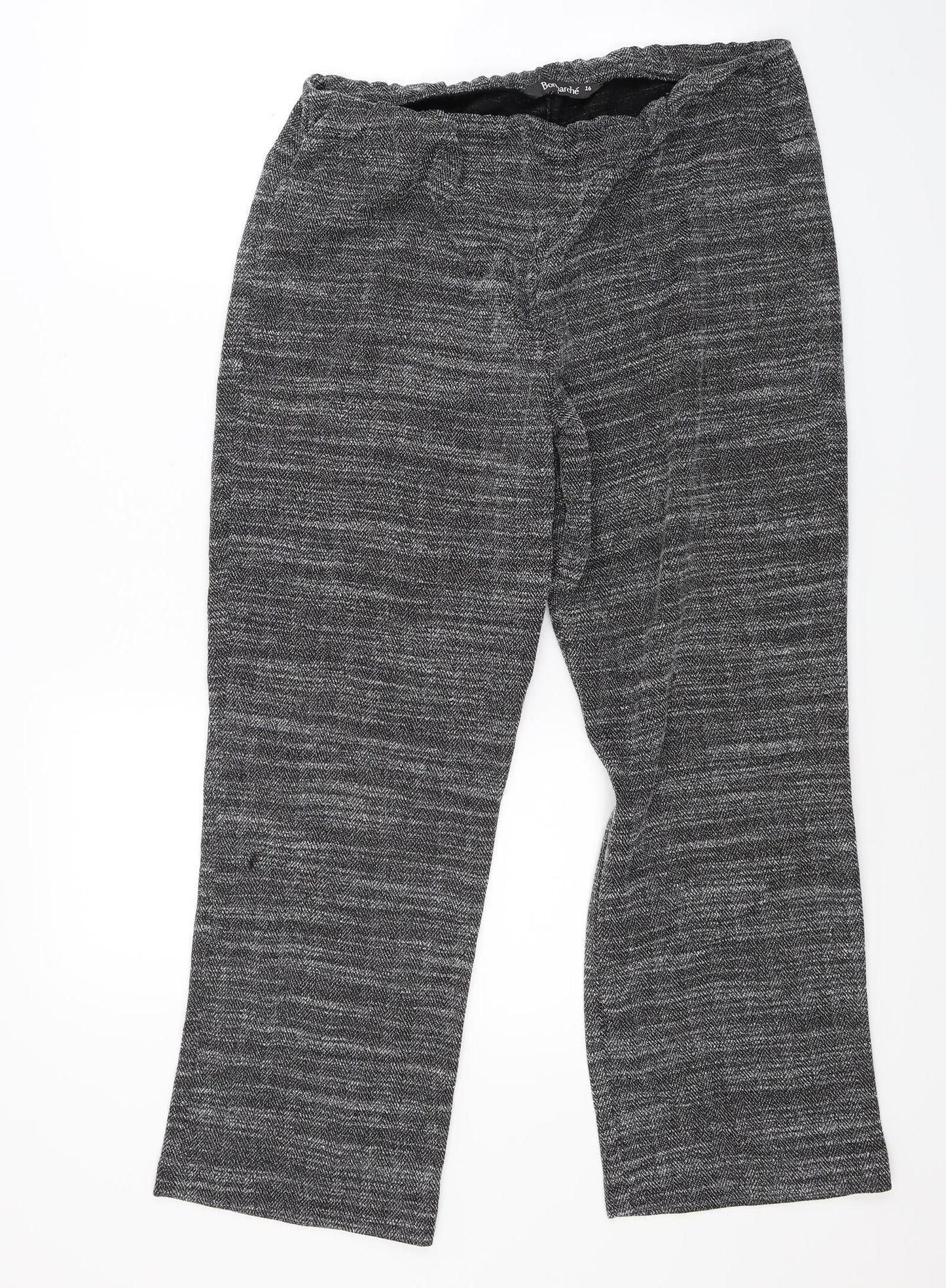 Womens UK Size 16 Bonmarché Regular Fit  Grey Trousers