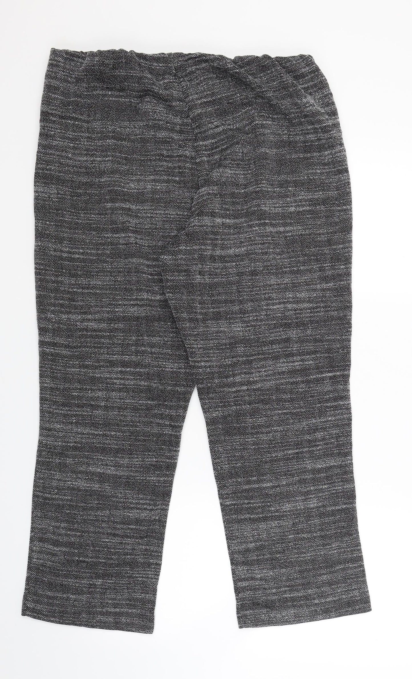Womens UK Size 16 Bonmarché Regular Fit  Grey Trousers