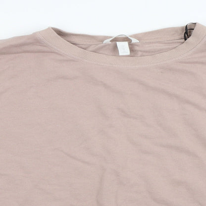 H&M  Womens Pink   Pullover Jumper Size M