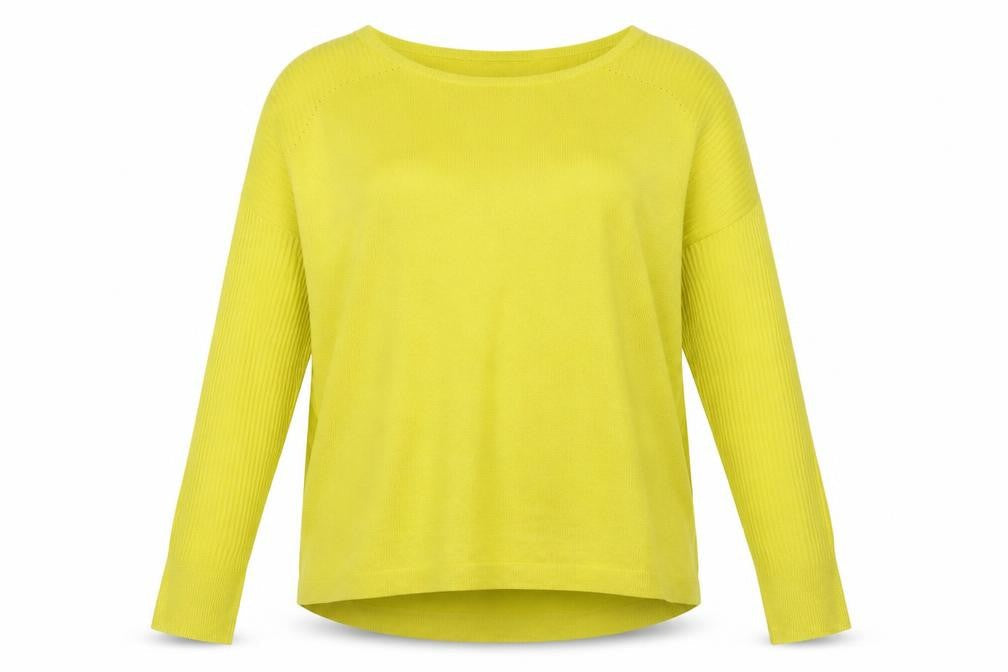 Tu Womens Yellow   Pullover Jumper Size 16