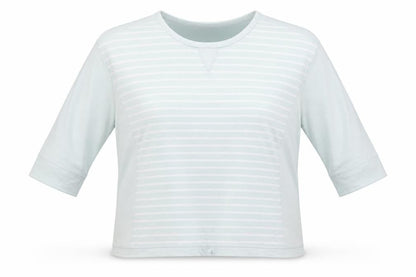 NX Sport  Womens Green Striped  Pullover Jumper Size 18