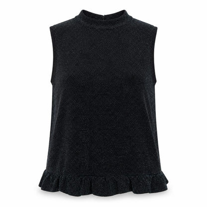 candy  Womens Black   Basic T-Shirt Size 14