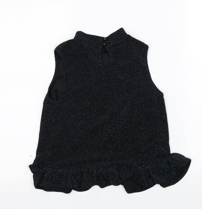 candy  Womens Black   Basic T-Shirt Size 14