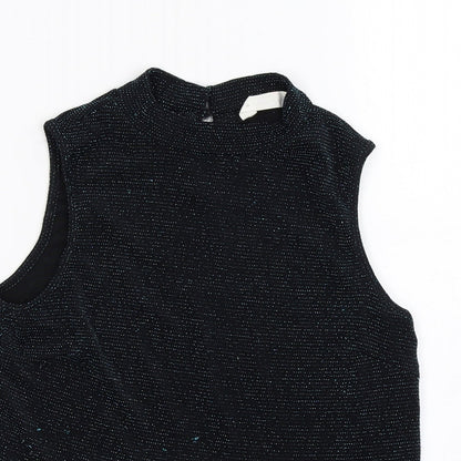 candy  Womens Black   Basic T-Shirt Size 14