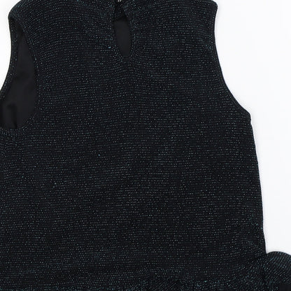 candy  Womens Black   Basic T-Shirt Size 14