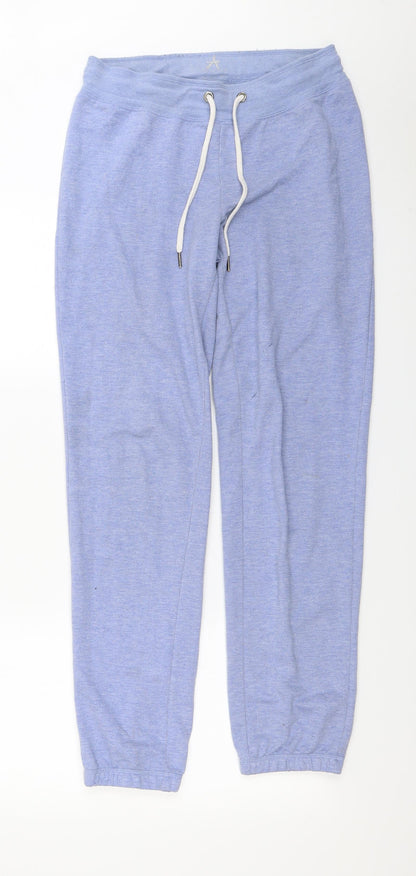 Womens UK Size 12 Preworn Regular Fit  Blue Trousers