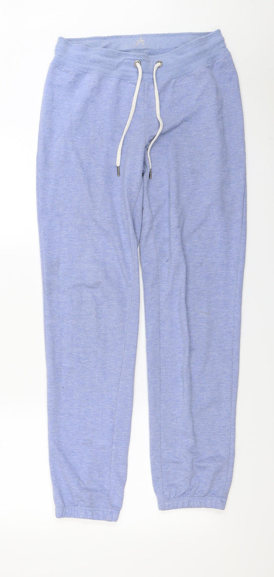 Womens UK Size 12 Preworn Regular Fit  Blue Trousers