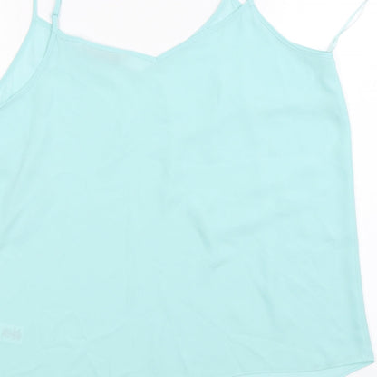 George  Womens Blue   Basic Blouse Size 14