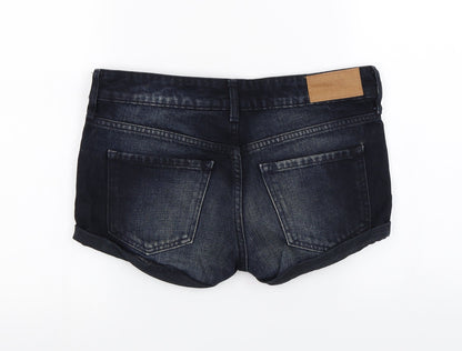 H&M  Womens Blue   Cut-Off Shorts Size 10
