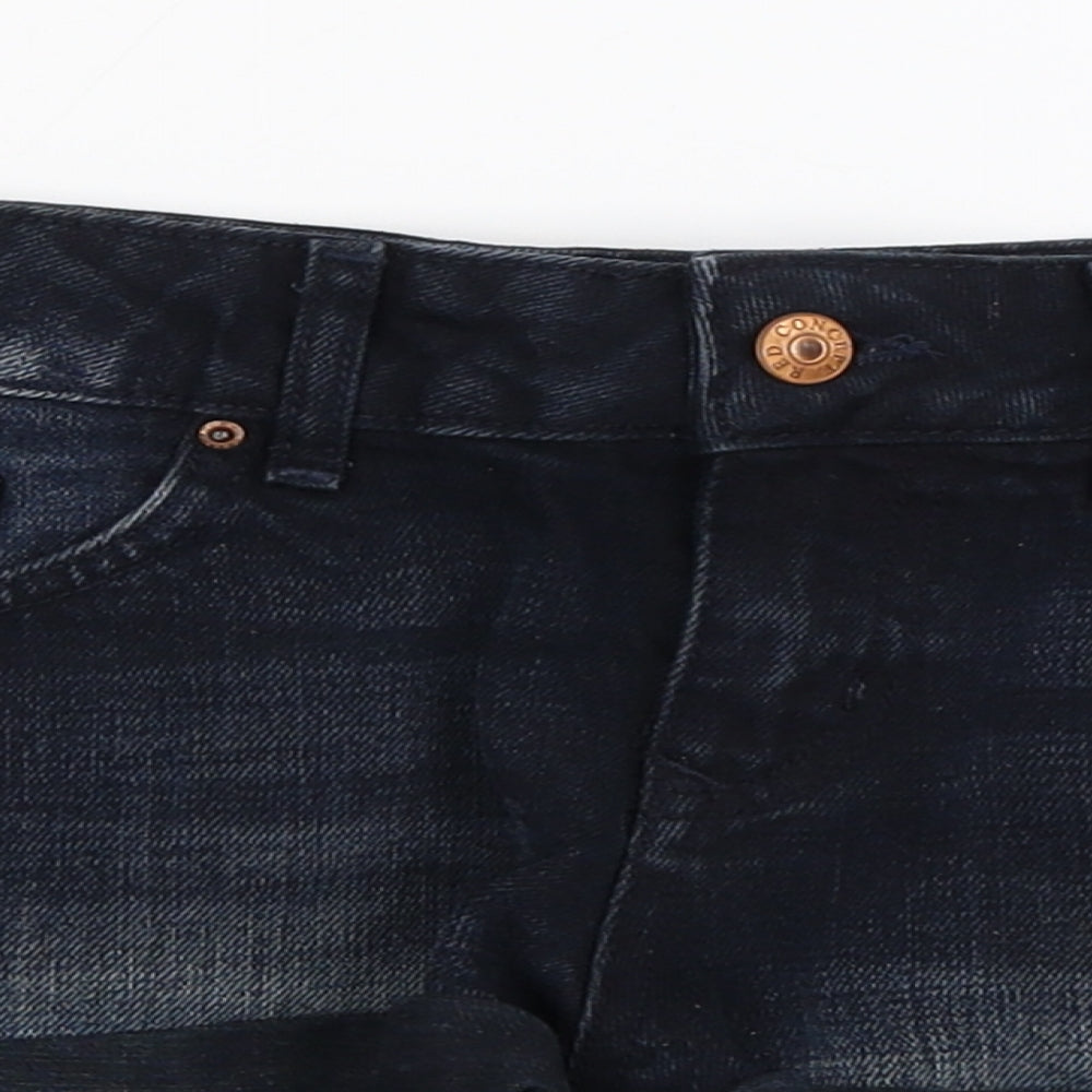 H&M  Womens Blue   Cut-Off Shorts Size 10