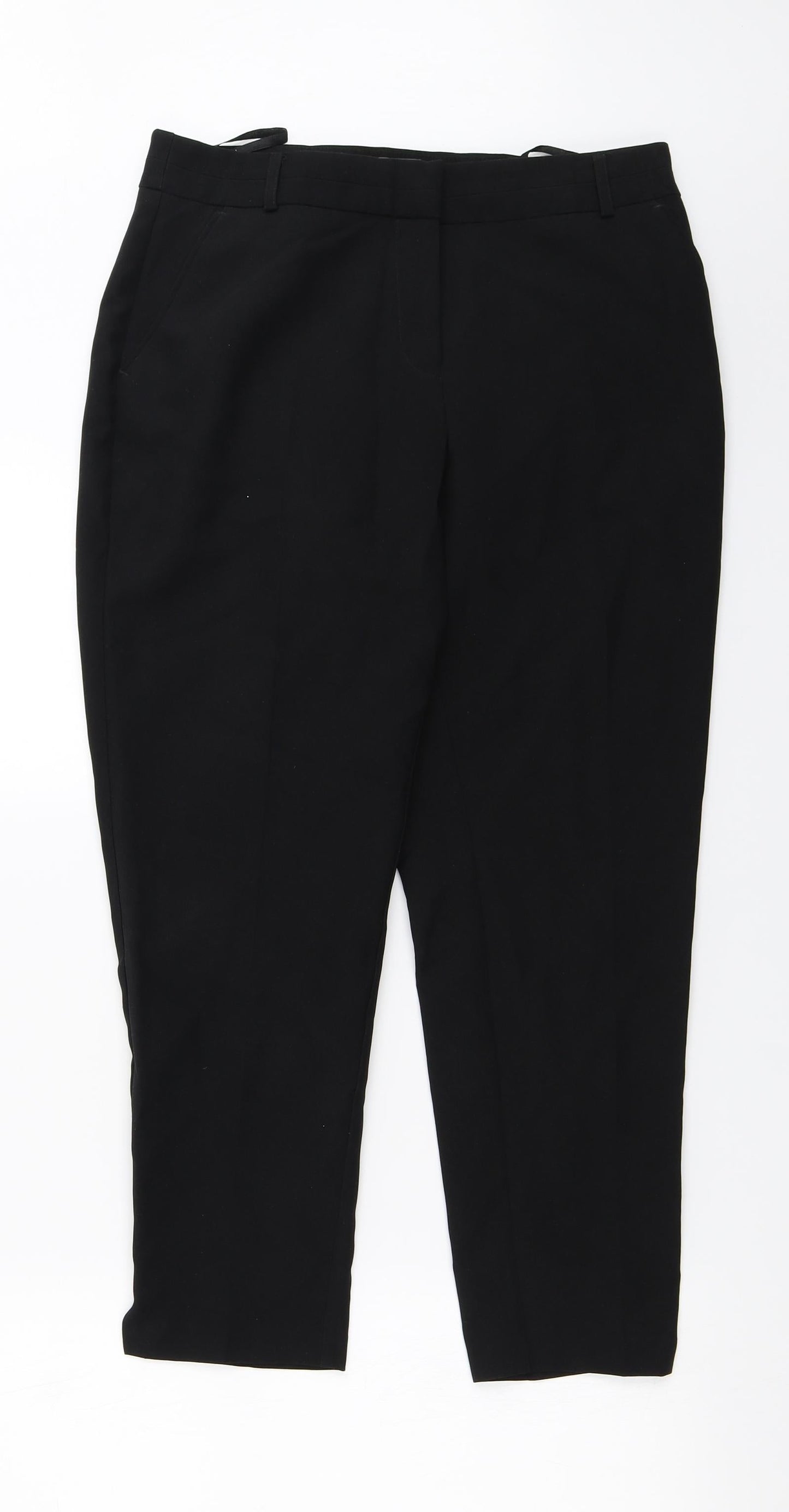 Primark  Womens Black   Trousers  Size 10 L23 in