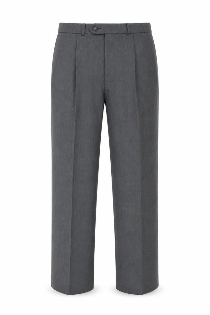 Mens UK Size 36 in Essentials Regular Fit  Grey Trousers