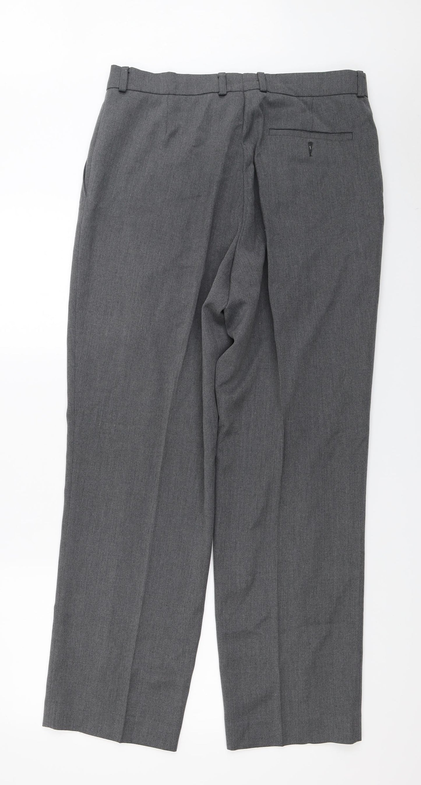 Essentials Mens Grey   Trousers  Size 36 in L31 in