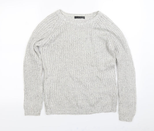 Atmosphere  Womens Grey   Pullover Jumper Size 6
