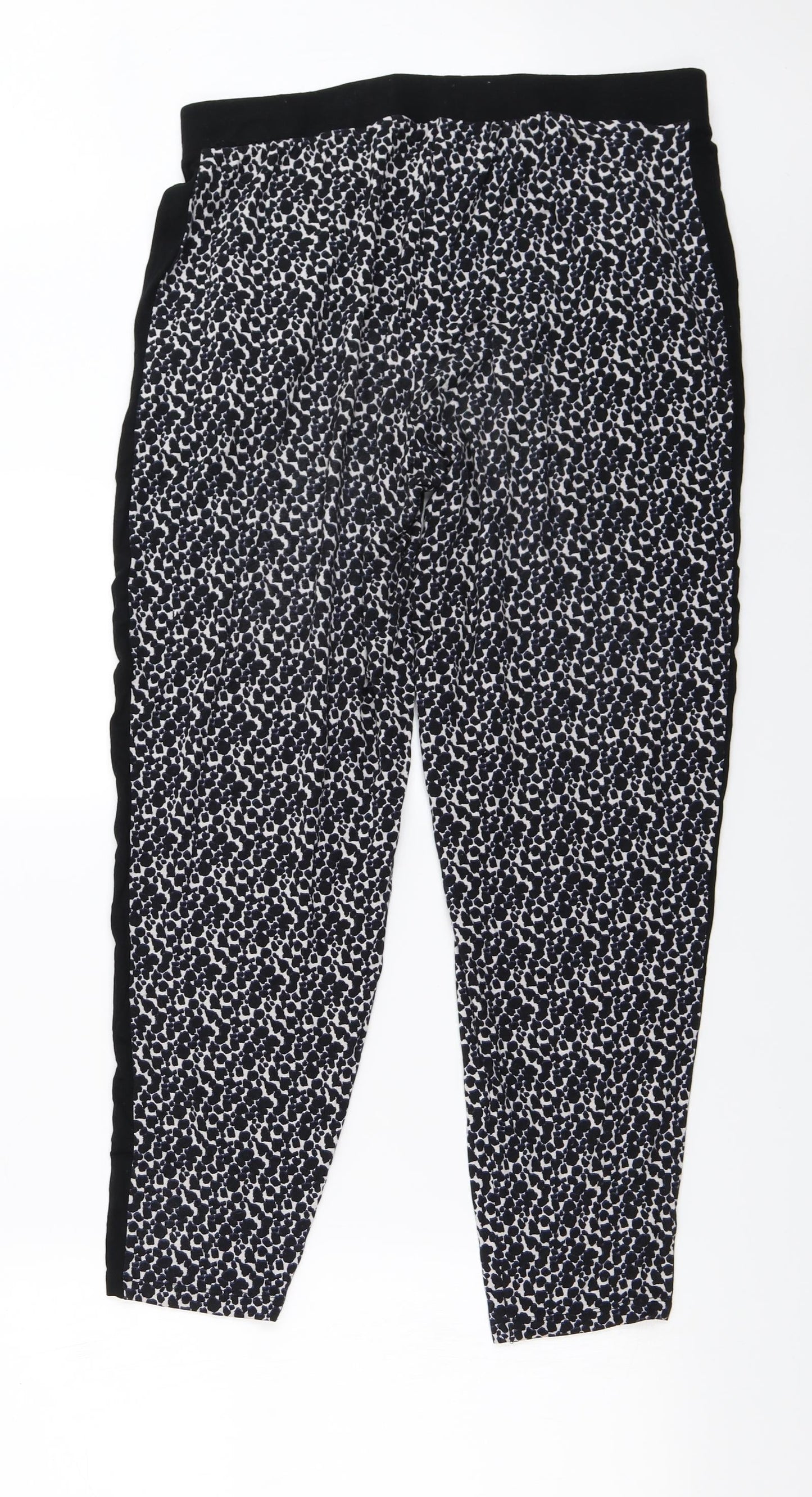 Womens UK Size 14 NEXT Regular Fit  Black Trousers