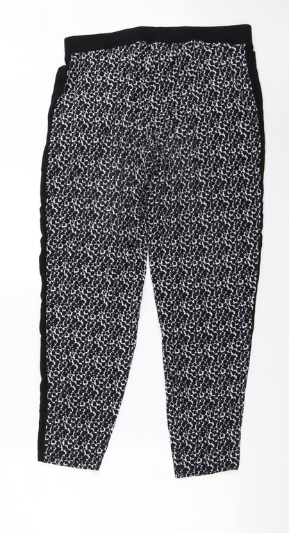 Womens UK Size 14 NEXT Regular Fit  Black Trousers