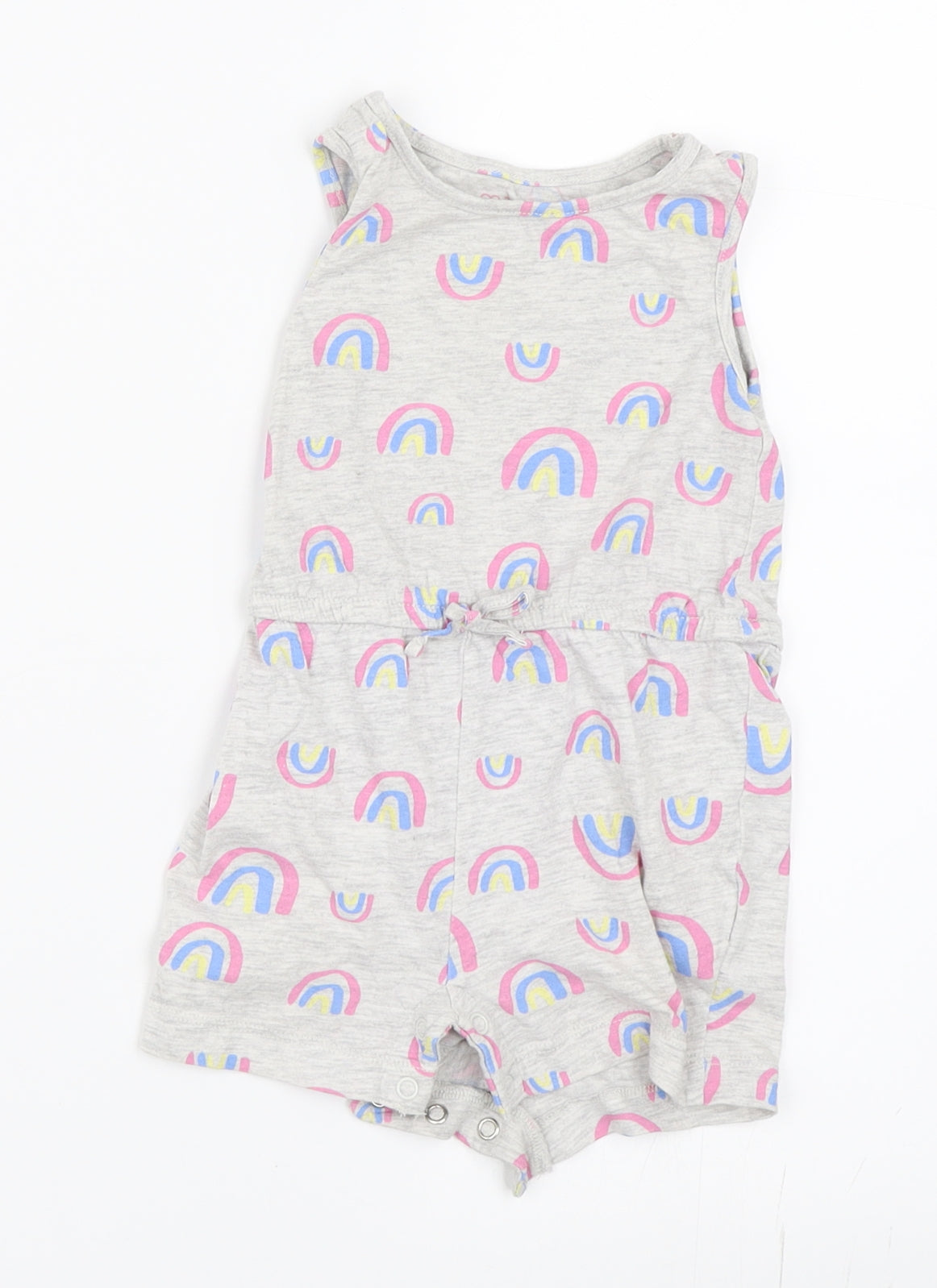 Primark Girls Grey   Romper One-Piece Size 12-18 Months