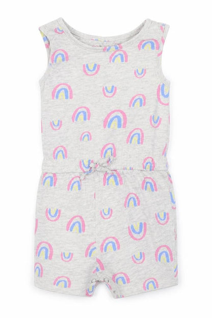 Primark Girls Grey   Romper One-Piece Size 12-18 Months