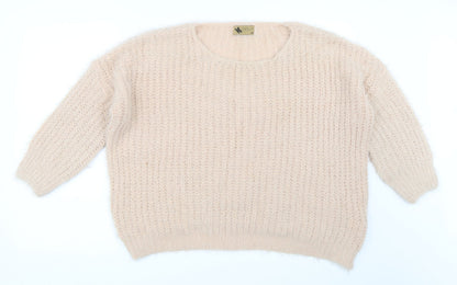 Katsumi Womens Pink   Pullover Jumper Size M