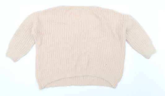 Katsumi Womens Pink   Pullover Jumper Size M