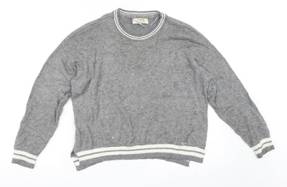 Pull&Bear Womens Grey   Pullover Jumper Size S
