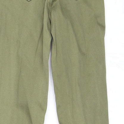 Primark Girls Green   Skinny Jeans Size 8-9 Years - ripped jeans