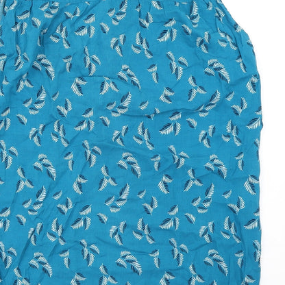 Womens UK Size 38 Yessica Blue Basic Blouse