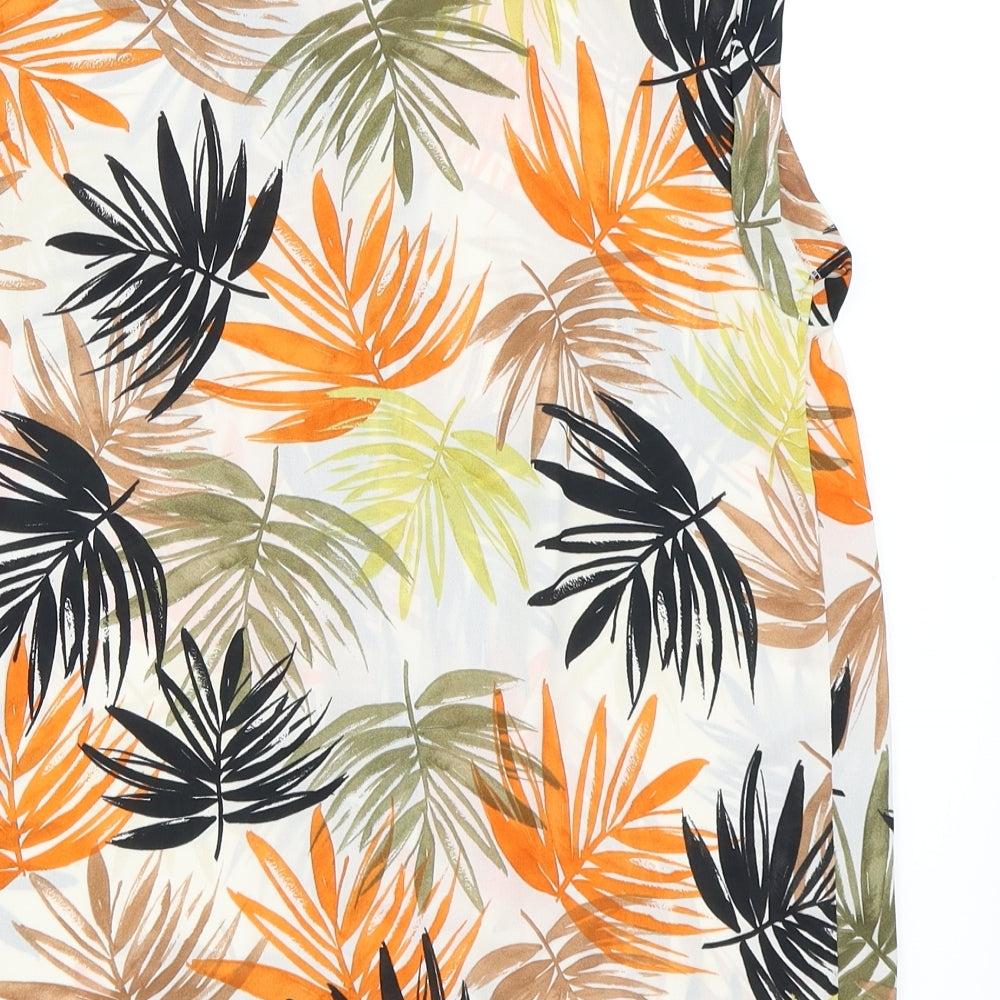 Papaya Womens Ivory   Basic Button-Up Size 14