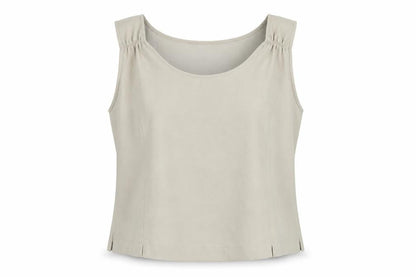 Reflections Womens Beige   Basic Blouse Size XL