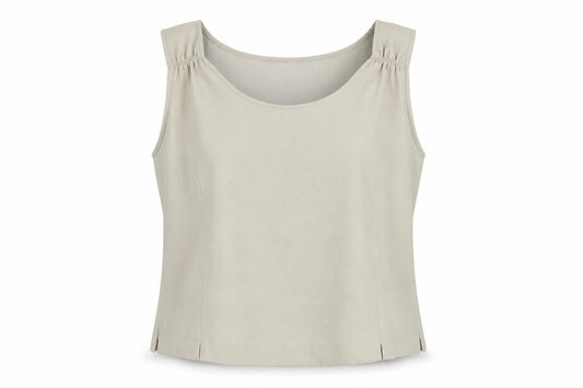 Reflections Womens Beige   Basic Blouse Size XL