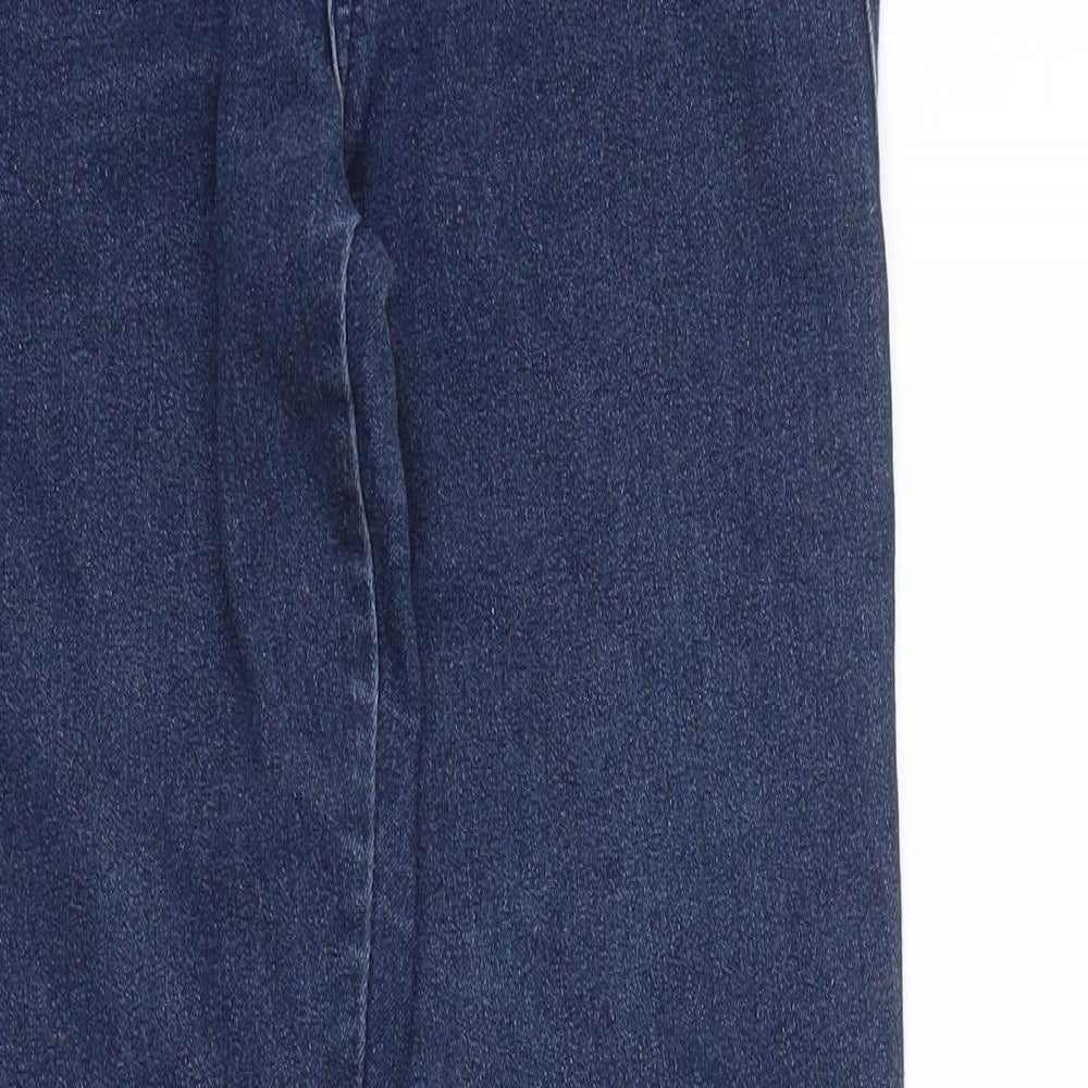 Womens UK Size 6 THE ROCKN REV Regular Fit Skinny Blue Jeans