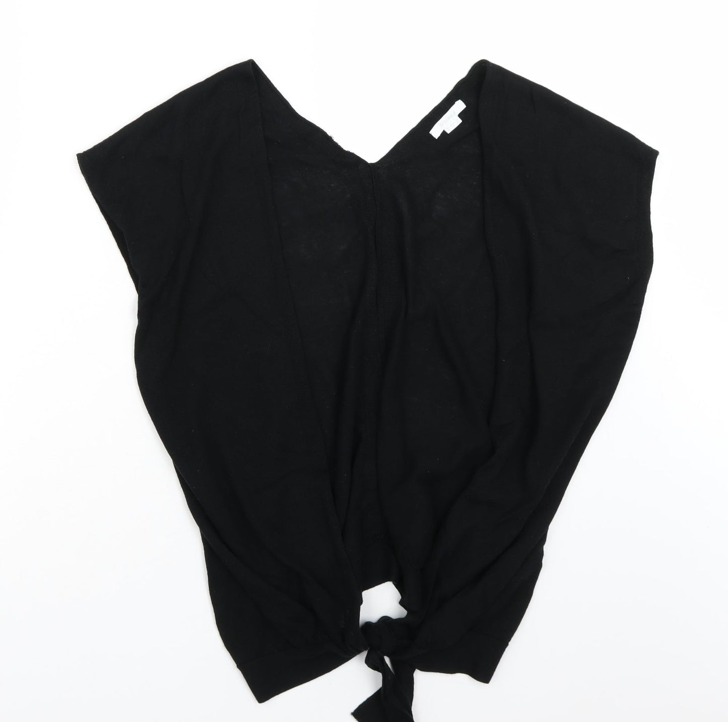 Woldey Womens Black   Cardigan Jumper Size 16