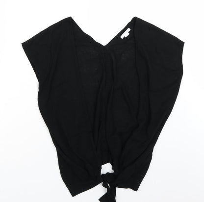 Woldey Womens Black   Cardigan Jumper Size 16