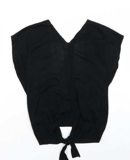 Woldey Womens Black   Cardigan Jumper Size 16