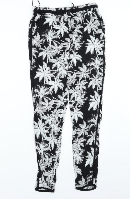 Womens UK Size 8 Select Regular Fit  Black Trousers