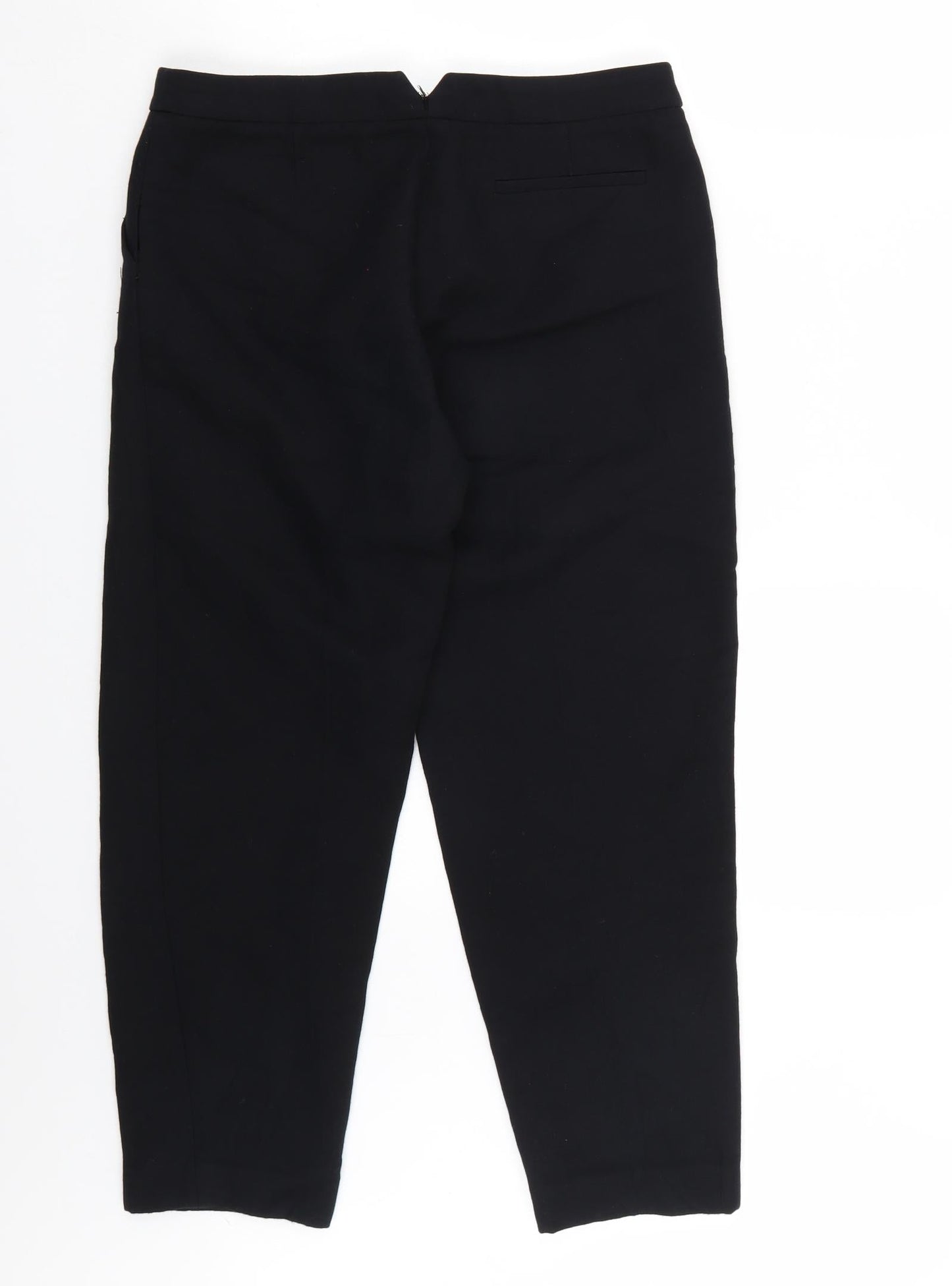 Gerald Darel Womens Black   Cropped Trousers Size 38 L26 in