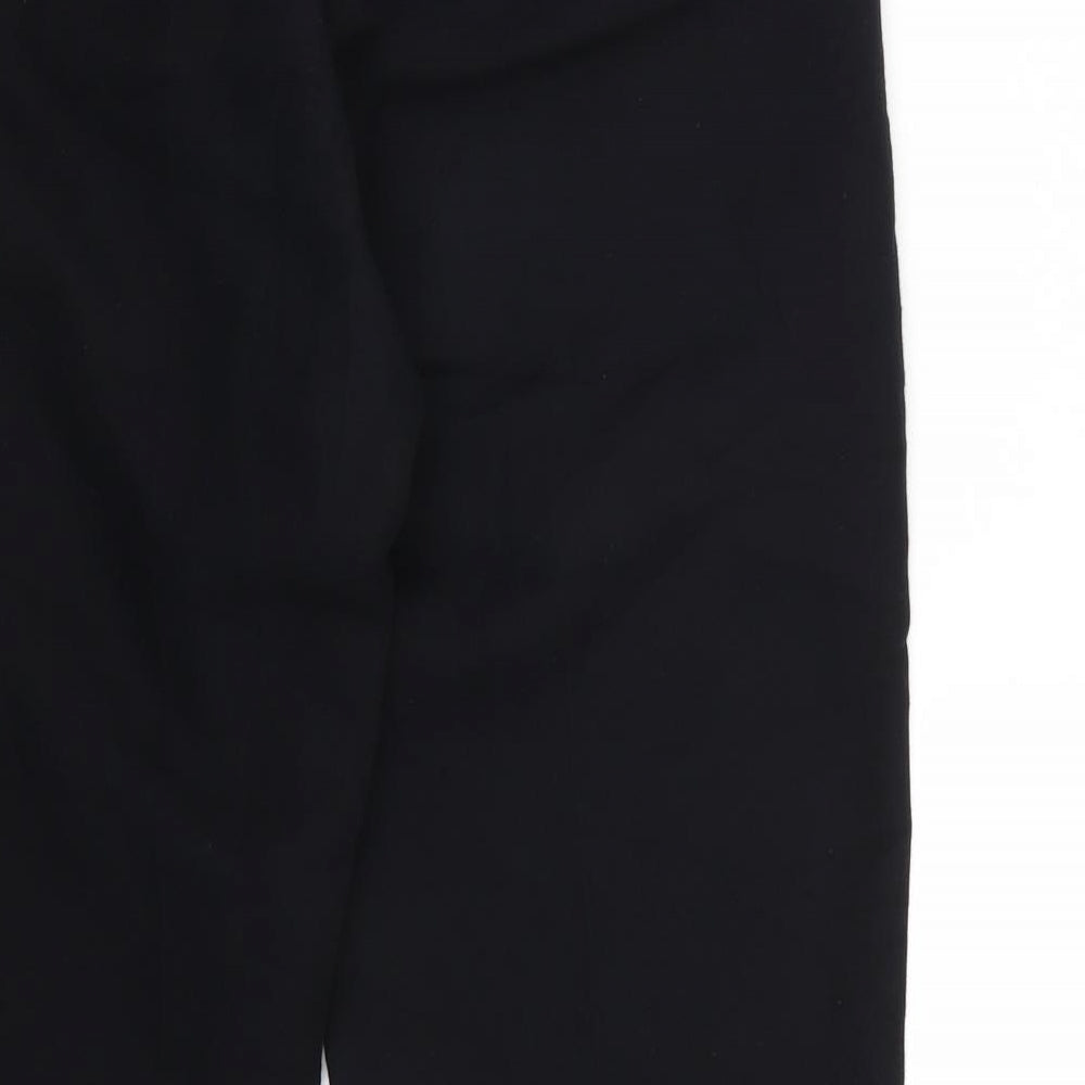 Gerald Darel Womens Black   Cropped Trousers Size 38 L26 in