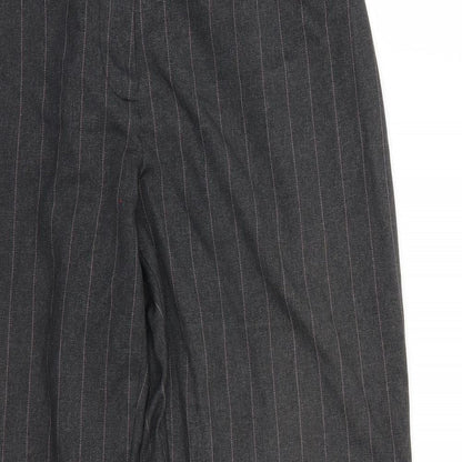 Womens UK Size 12 Marks and Spencer Regular Fit  Grey Trousers