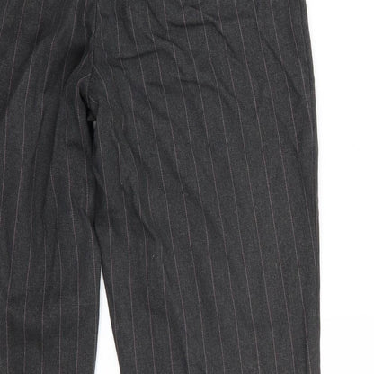 Womens UK Size 12 Marks and Spencer Regular Fit  Grey Trousers