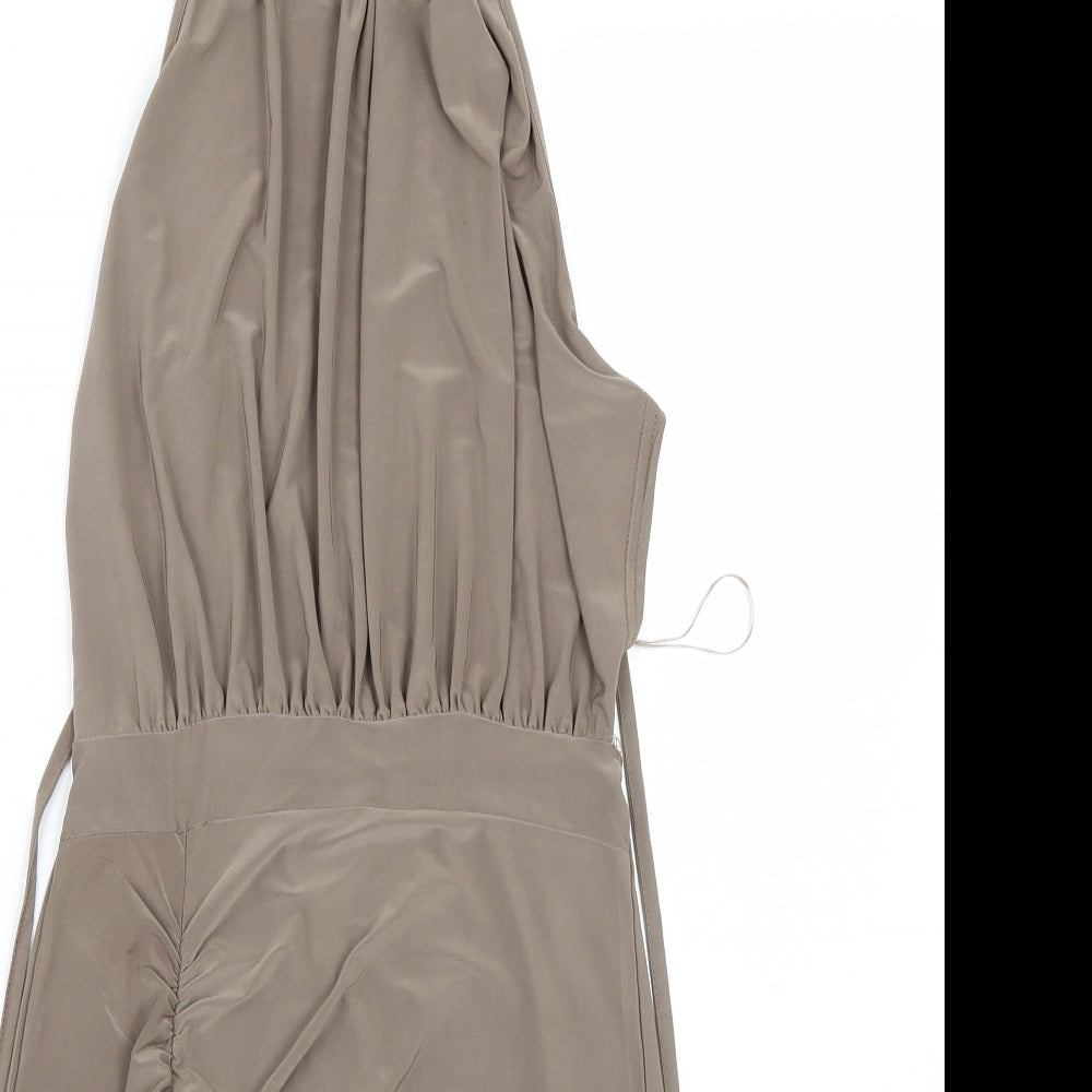 In the Style Womens Brown  Rayon A-Line  Size 8