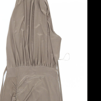 In the Style Womens Brown  Rayon A-Line  Size 8