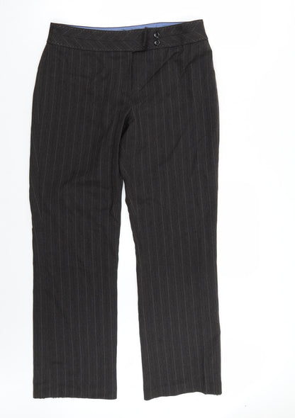 F&F Womens Grey   Trousers  Size 12 L28.5 in