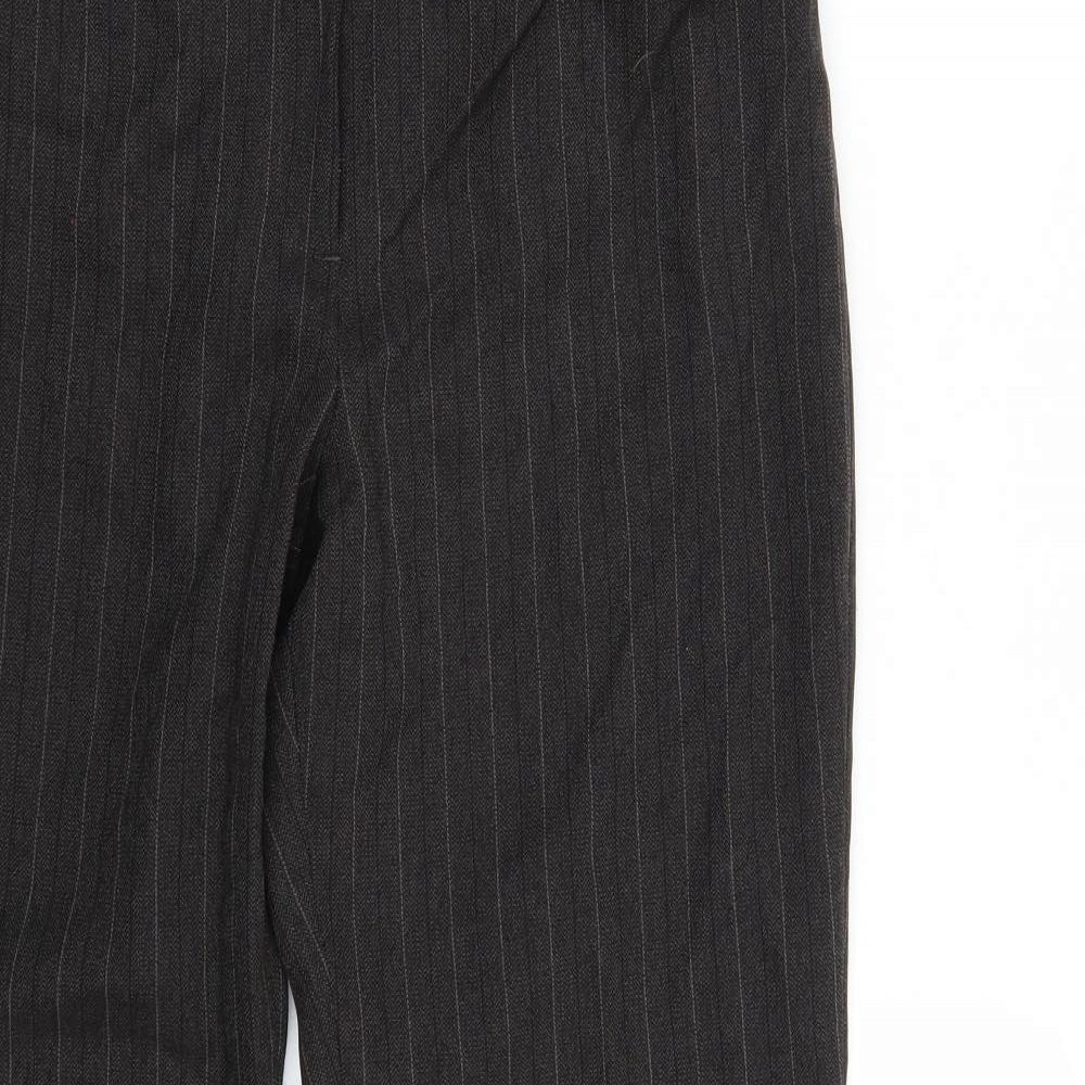 F&F Womens Grey   Trousers  Size 12 L28.5 in