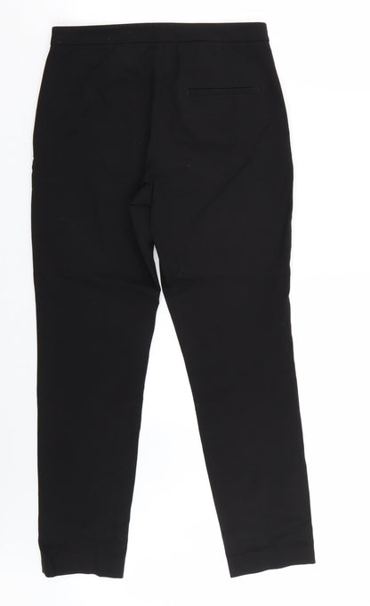 Womens UK Size 6 H&M Regular Fit  Black Trousers