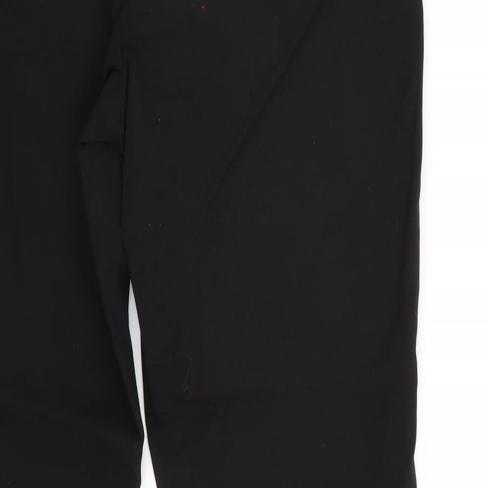 Womens UK Size 6 H&M Regular Fit  Black Trousers