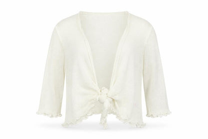Bonmarché Womens White Cape Jumper Size XL