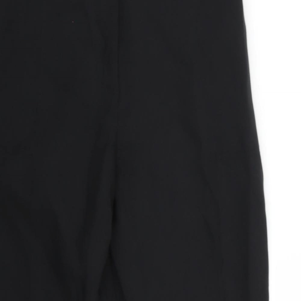 Womens UK Size 10 Marks and Spencer Regular Fit  Black Trousers
