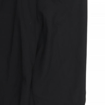 Womens UK Size 10 Marks and Spencer Regular Fit  Black Trousers