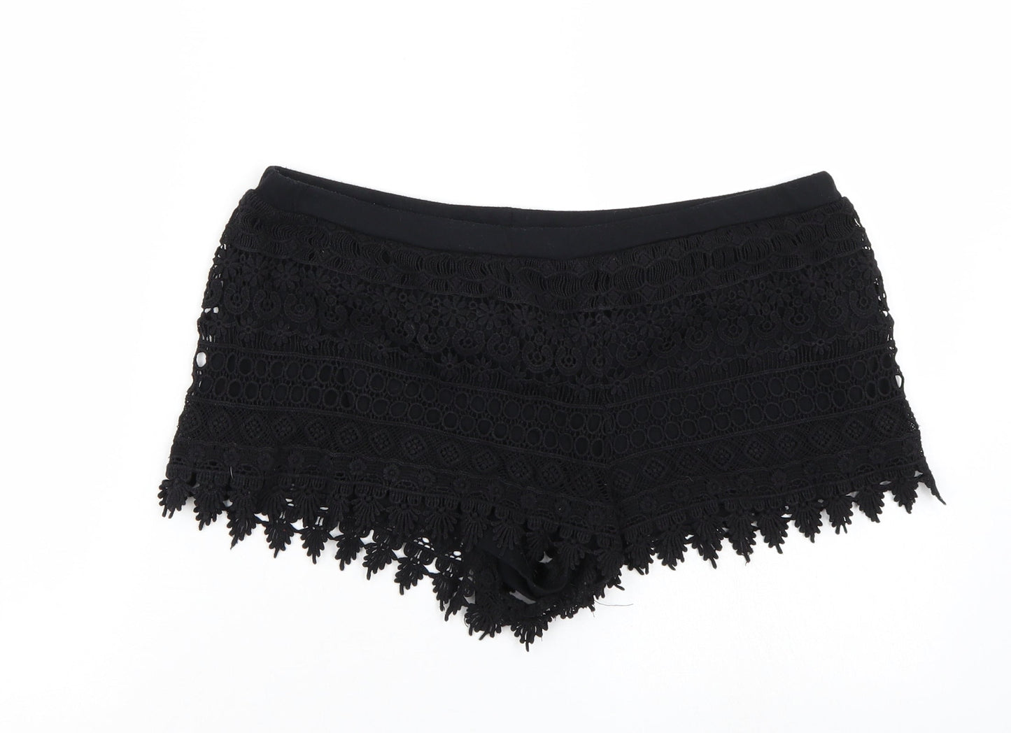 H&M Womens Black   Sweat Shorts Size L