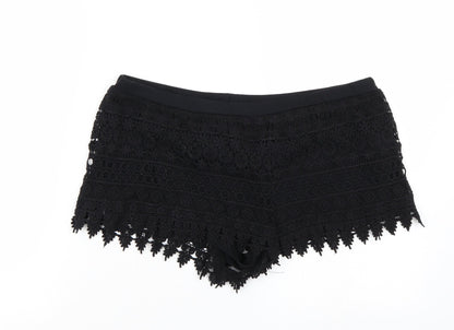 H&M Womens Black   Sweat Shorts Size L